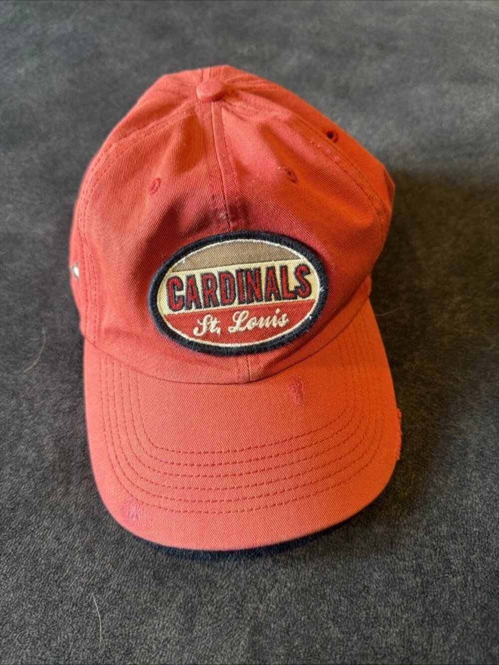 VTG Genuine MLB Merchandise St. Louis Cardinals SnapBack Red Retro Hat